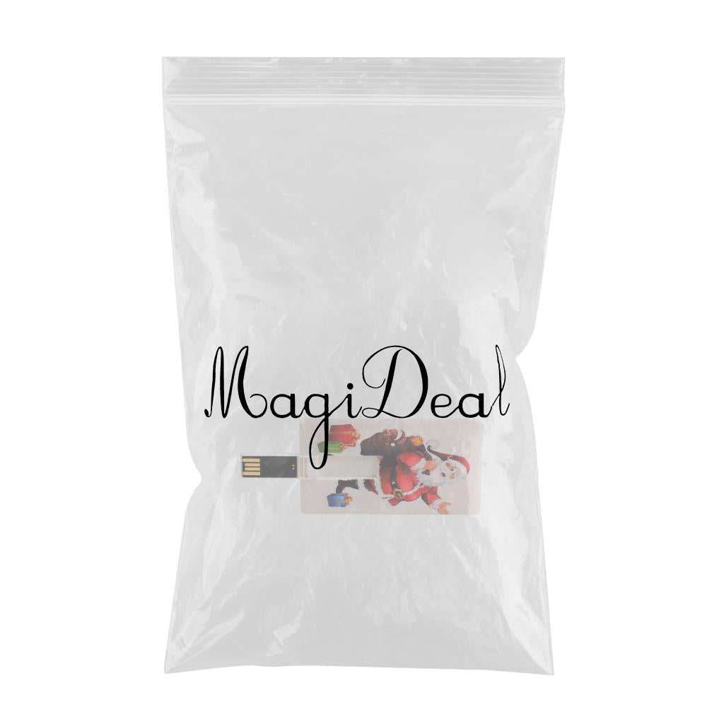 Christmas Card Shaped USB Flash Drive Thumb Drive USB Memory Stick 16GB