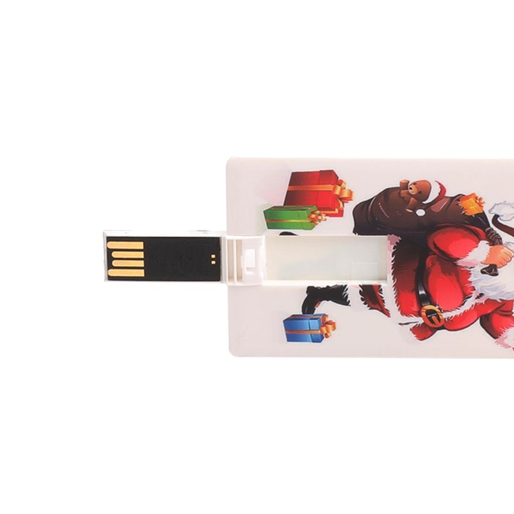 Christmas Card Shaped USB Flash Drive Thumb Drive USB Memory Stick 64GB