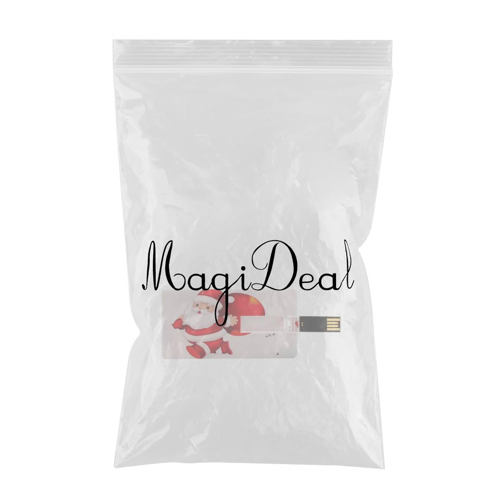 Christmas card Shaped USB Flash Drive Thumb Drive U Disk Memory Stick 8GB