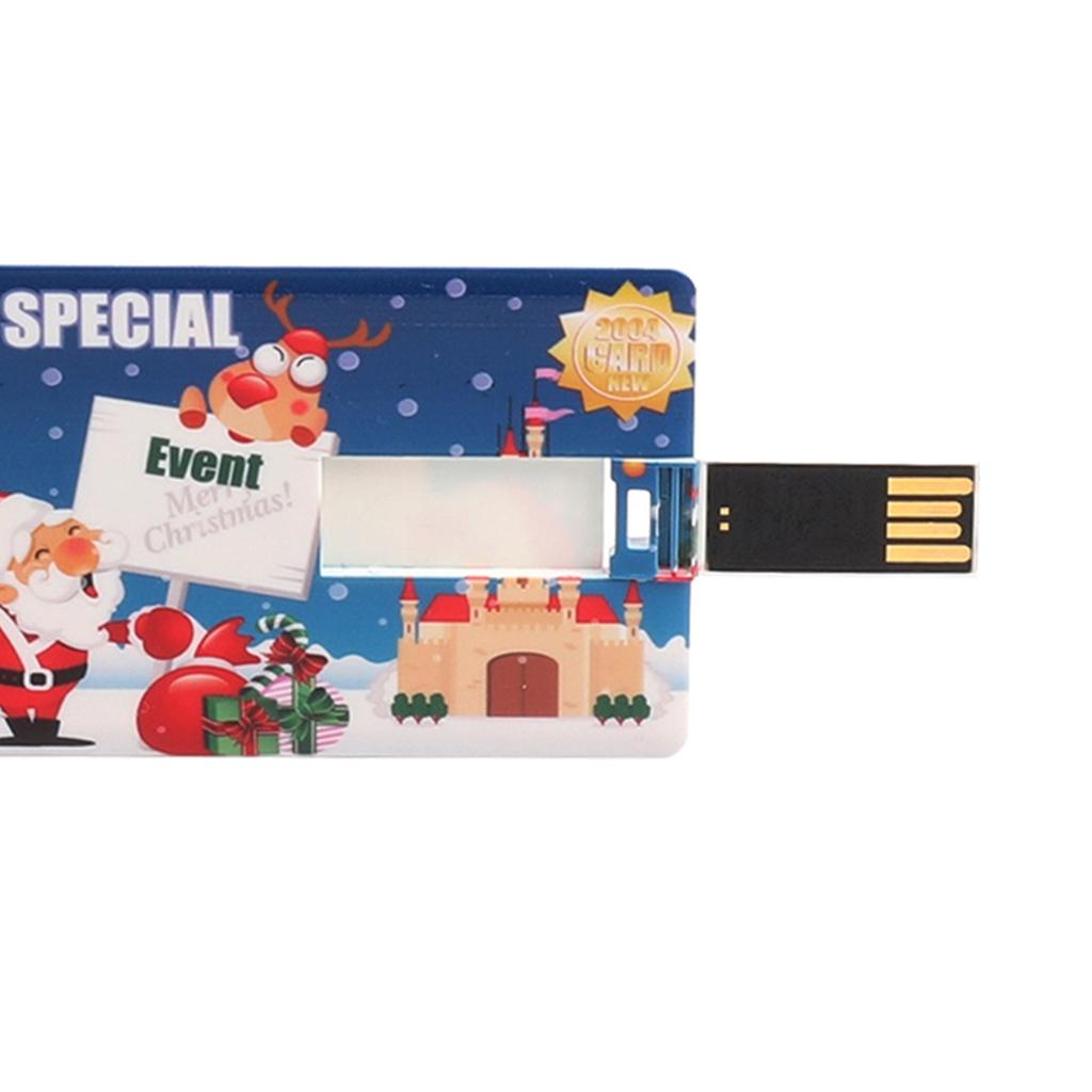 Christmas card USB Flash Drive Thumb Drive USB Drive Memory Stick 16GB