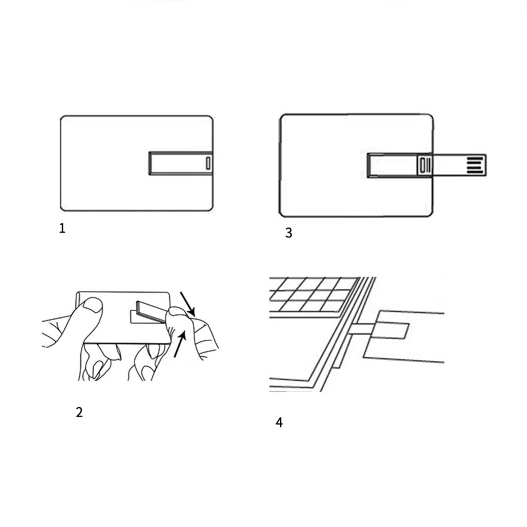 Christmas card USB Flash Drive Thumb Drive USB Drive Memory Stick 2GB