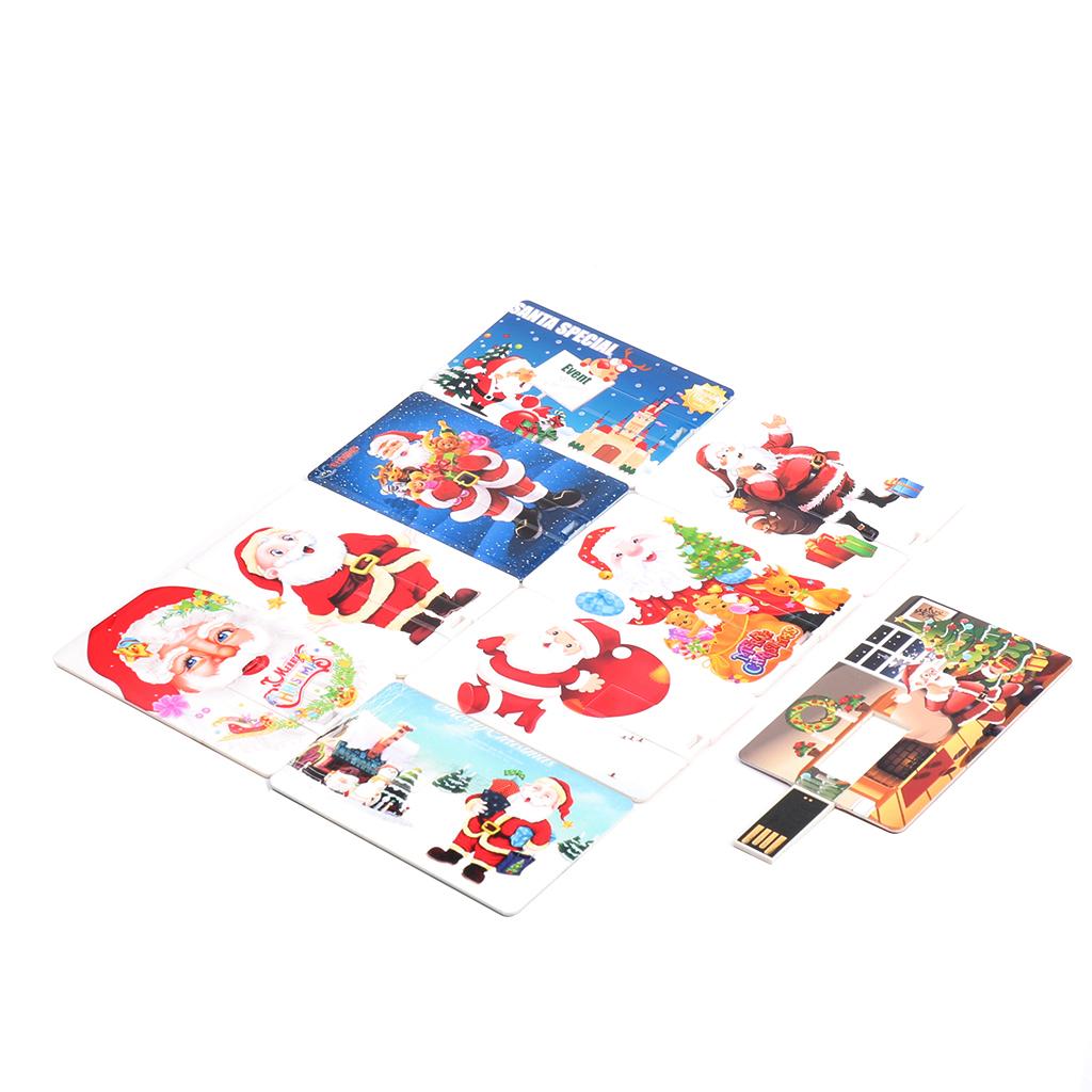 Christmas card USB Flash Drive Thumb Drive USB Drive Memory Stick 2GB