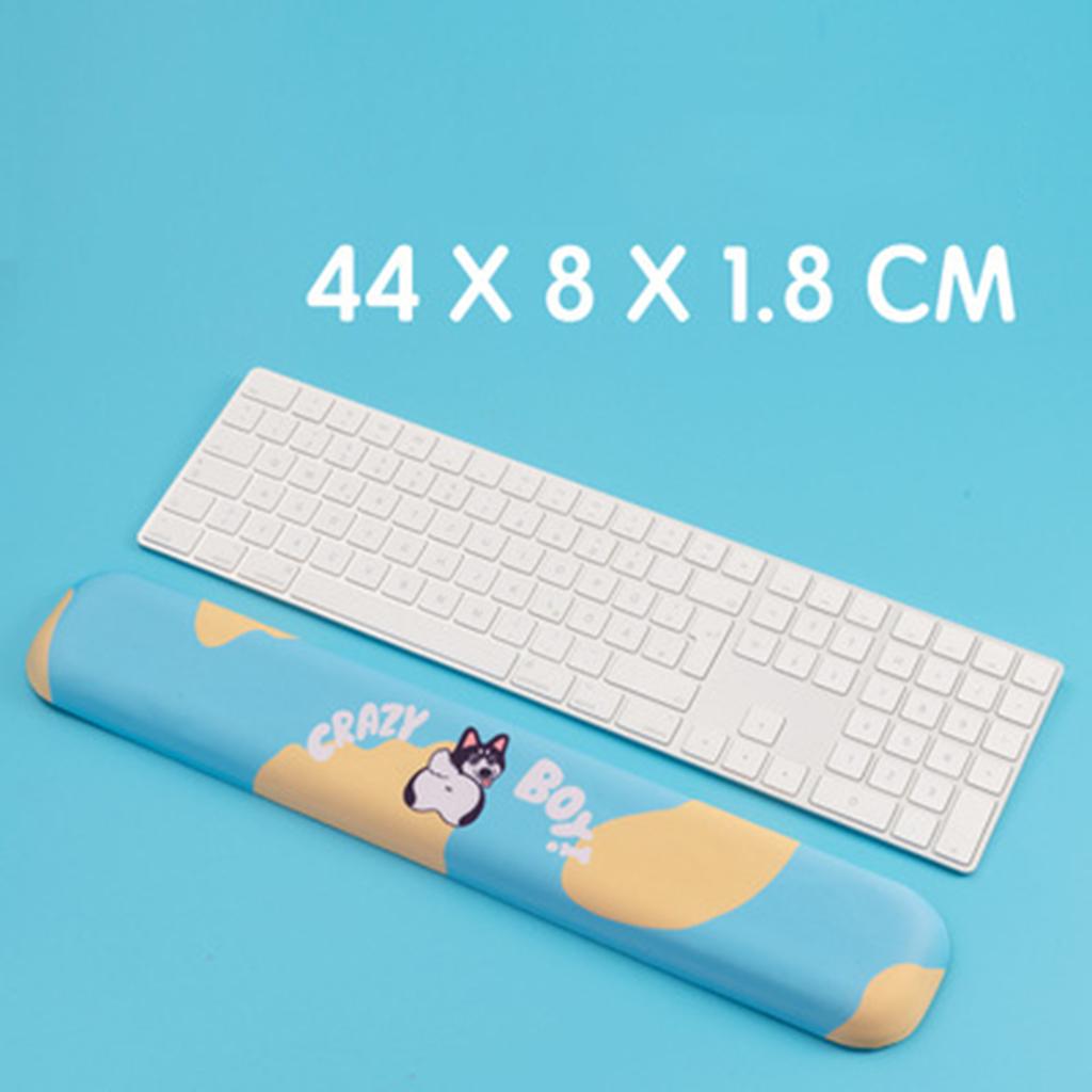 Cute Cartoon Keyboard Wrist Rest Pad For Laptop PC Computer Husky