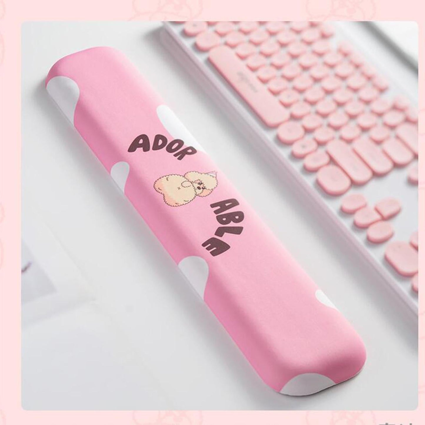 Cute Cartoon Keyboard Wrist Rest Pad For Laptop PC Computer Teddy