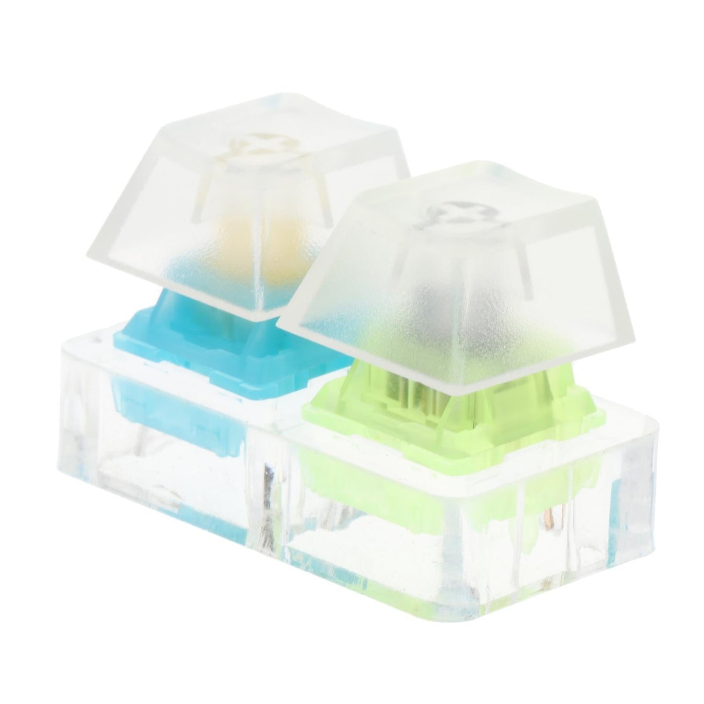 Translucent Keycaps Mechanical Keyboard Switch Tester Testing Tool 2 Keys