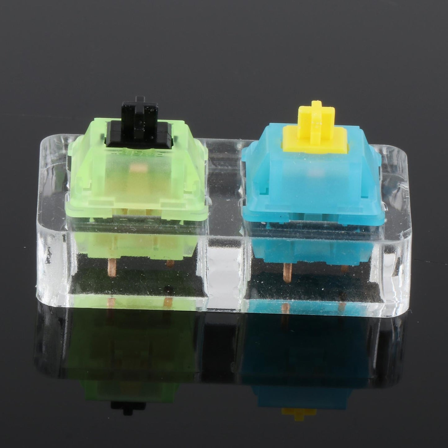 Translucent Keycaps Mechanical Keyboard Switch Tester Testing Tool 2 Keys