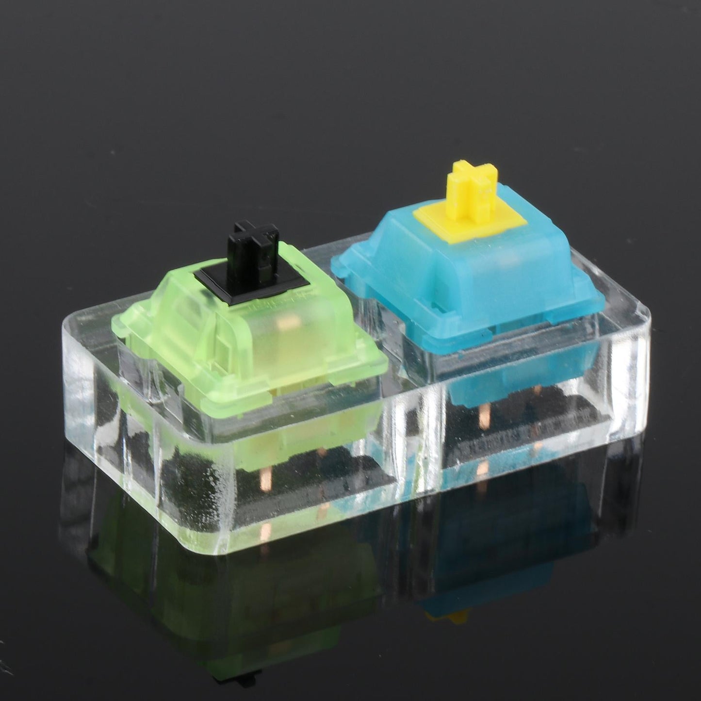 Translucent Keycaps Mechanical Keyboard Switch Tester Testing Tool 2 Keys