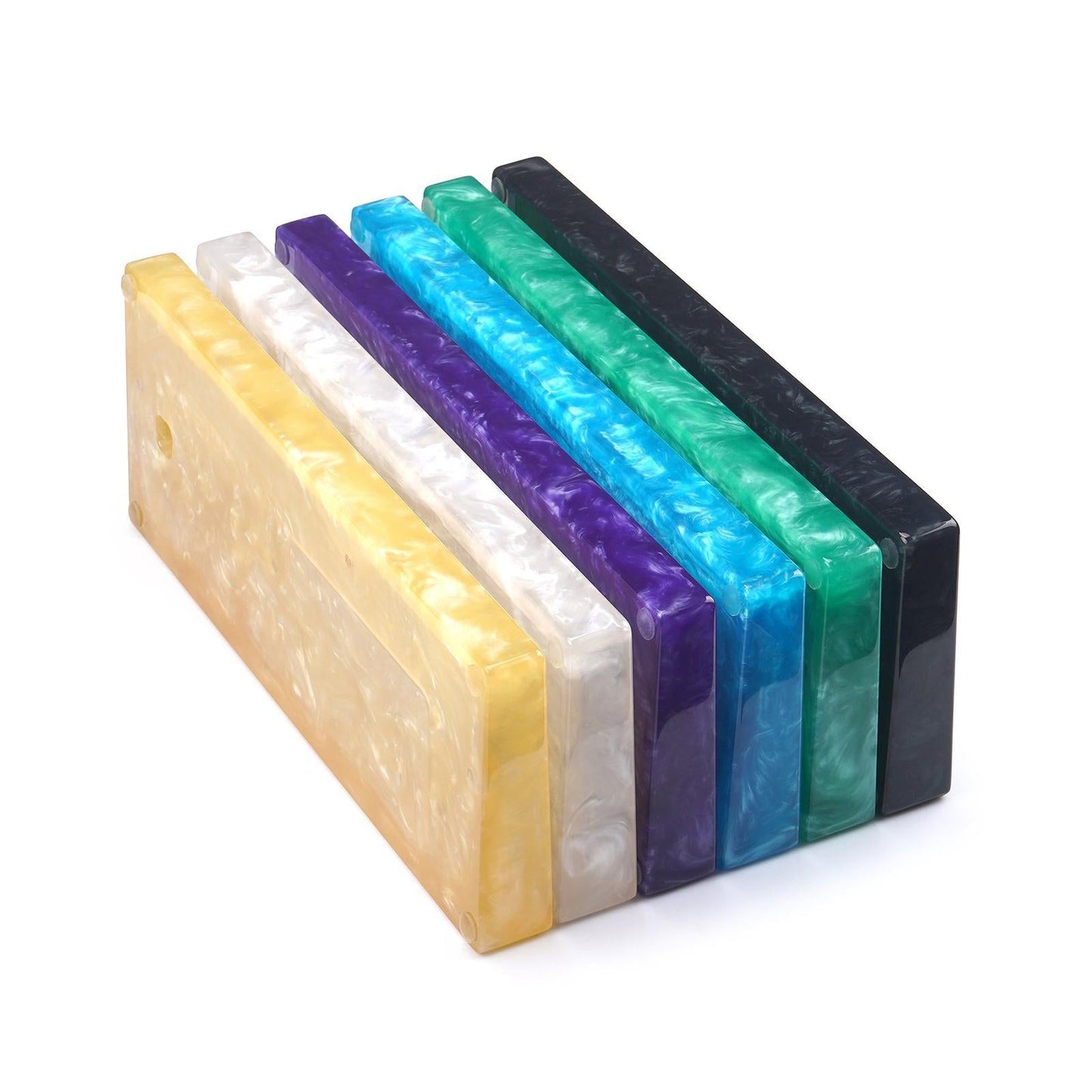 Keyboard Case Resin Shell for 60% DIY GH60 GK61/RK61 306x115x30mm Green