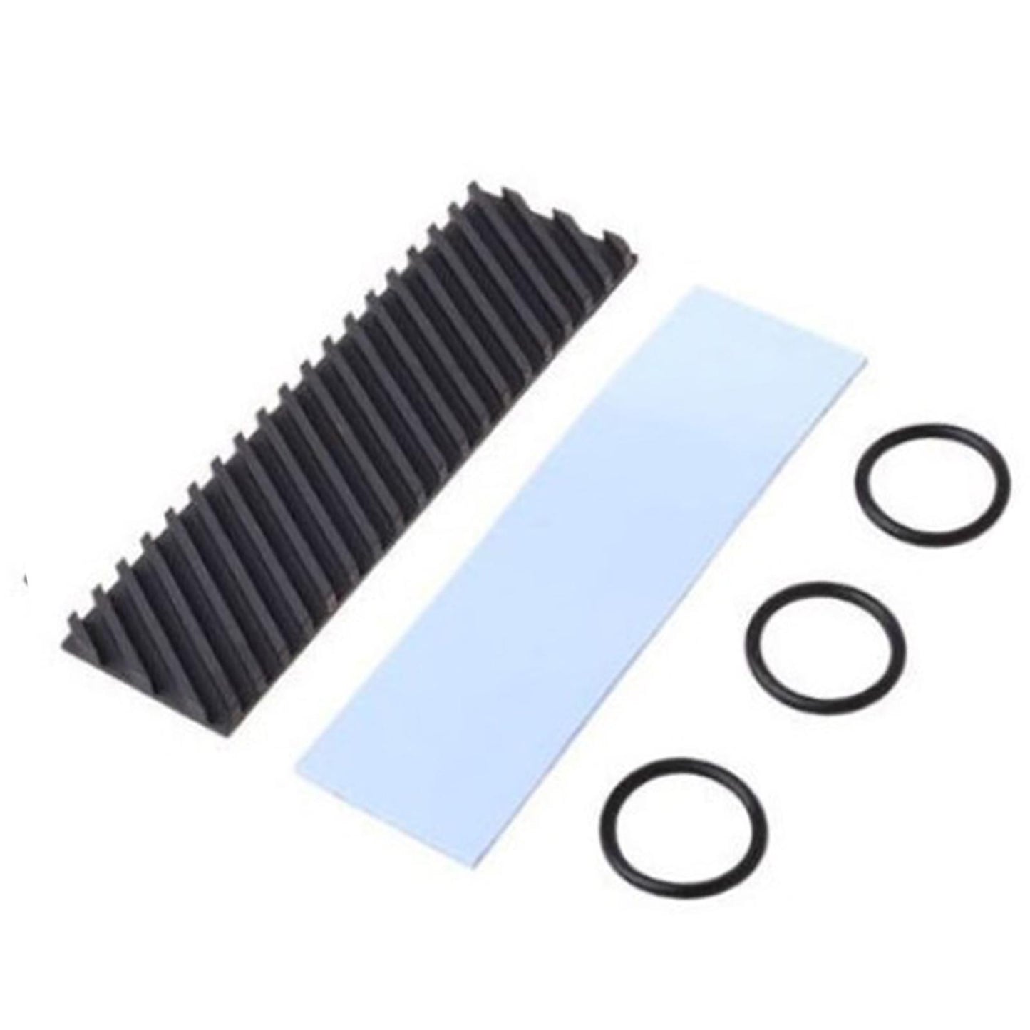 M.2 2280 Pure Copper Graphene SSD Heatsink w/Thermal Pad Cross grain 2.0mm