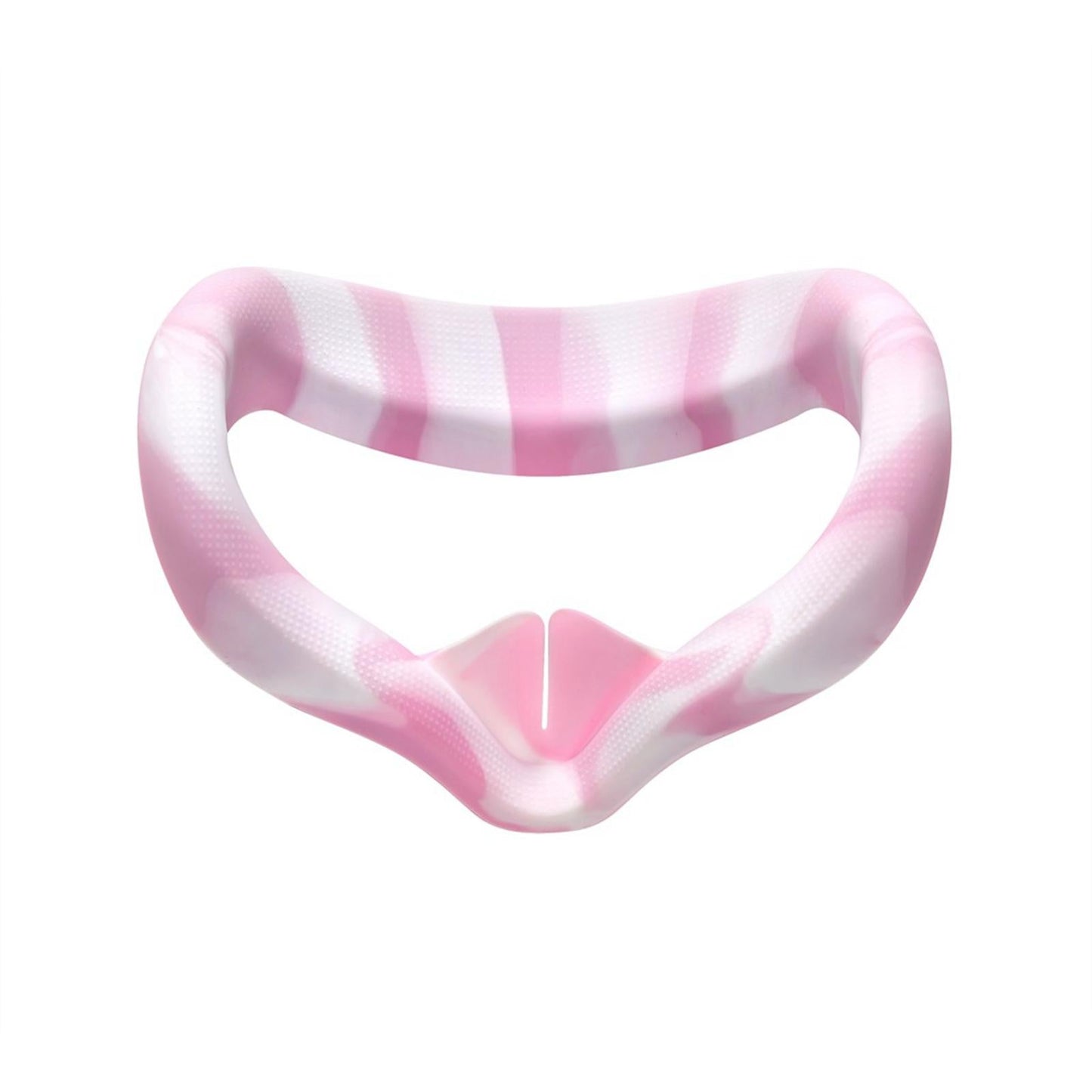 VR Face Silicone Cover Cushion Eye Pad for Quest 2 VR Headset White Pink