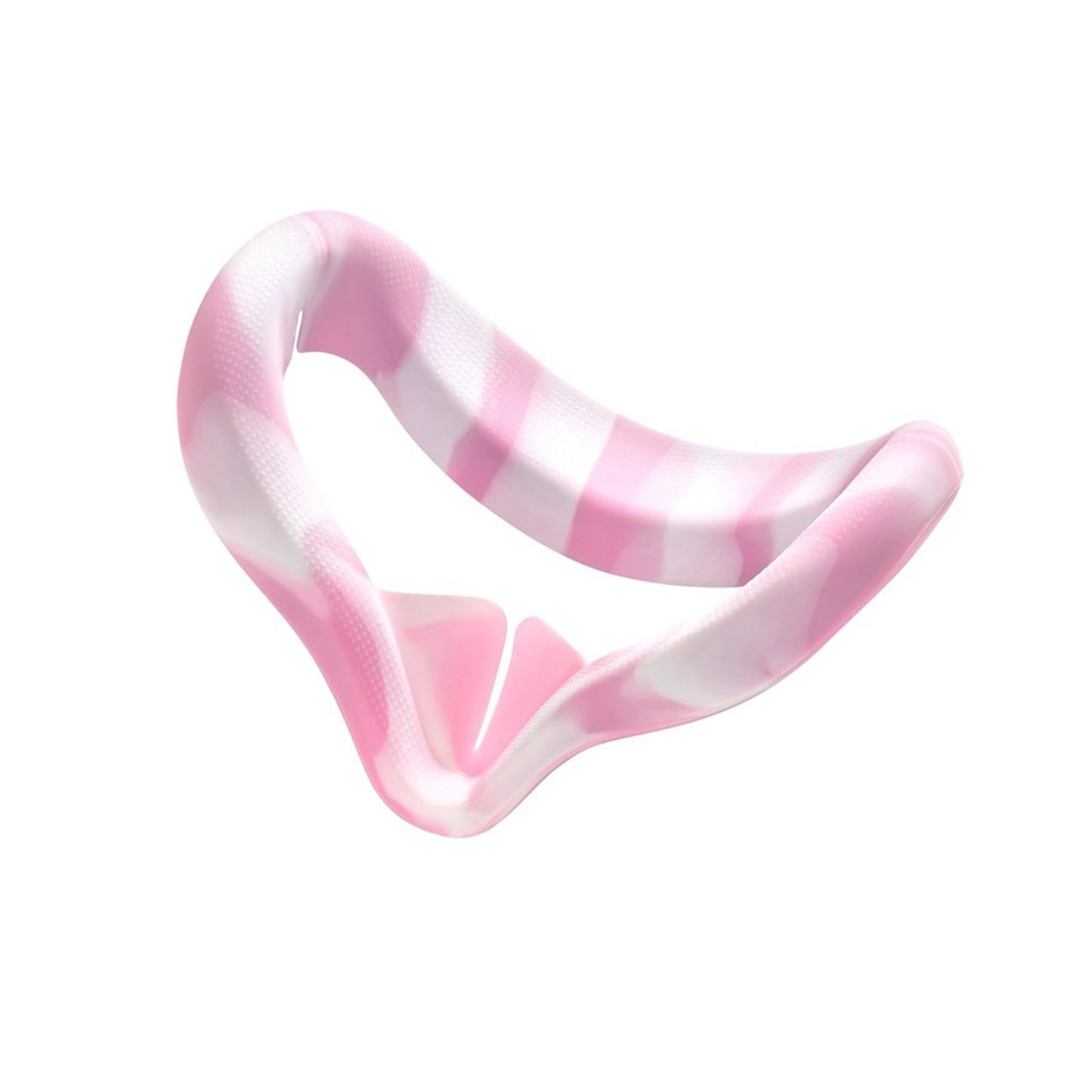 VR Face Silicone Cover Cushion Eye Pad for Quest 2 VR Headset White Pink