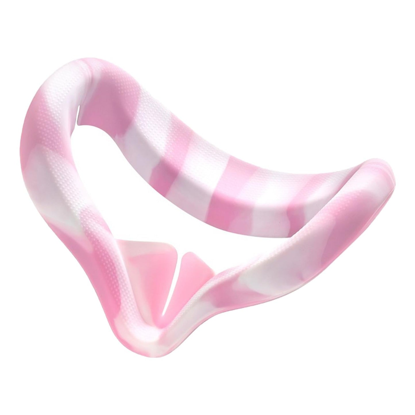 VR Face Silicone Cover Cushion Eye Pad for Quest 2 VR Headset White Pink