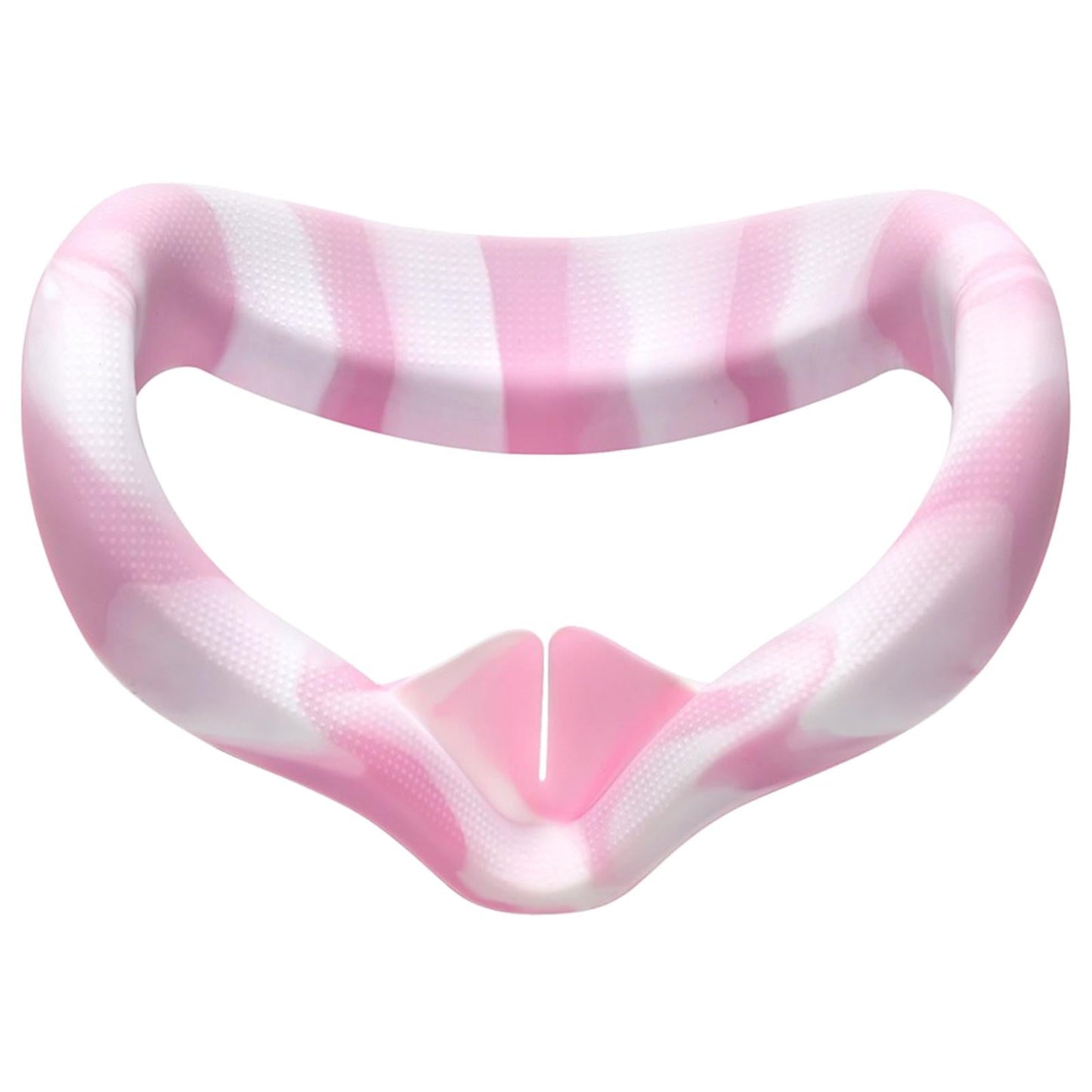 VR Face Silicone Cover Cushion Eye Pad for Quest 2 VR Headset White Pink