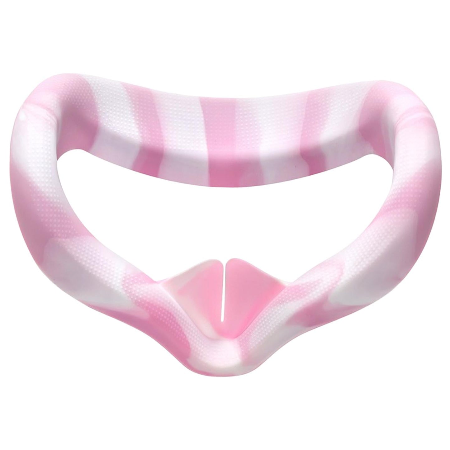 VR Face Silicone Cover Cushion Eye Pad for Quest 2 VR Headset White Pink
