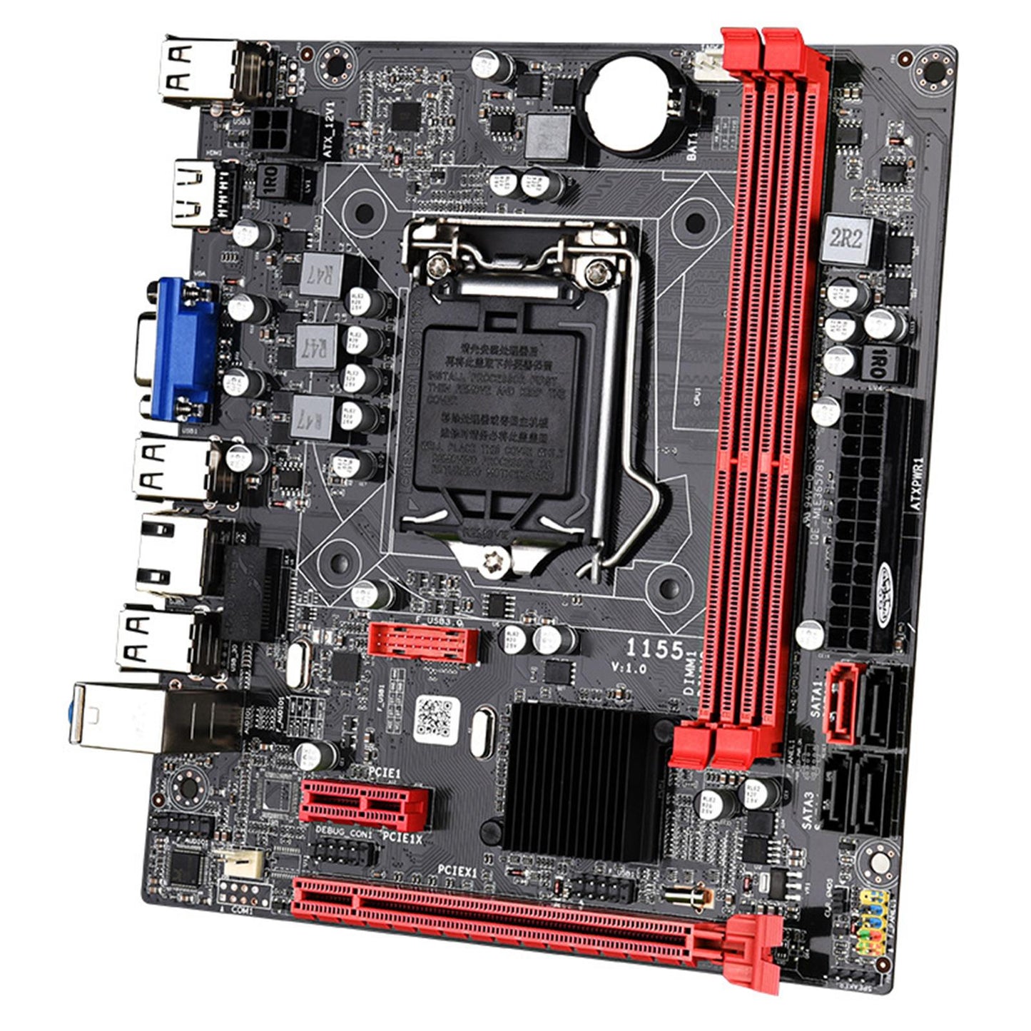 Gaming Motherboard Hard Disk Fast Ethernet DDR3 CPU LGA 1333MHz for Desktop