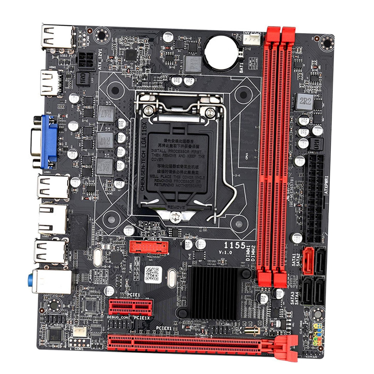 Gaming Motherboard Hard Disk Fast Ethernet DDR3 CPU LGA 1333MHz for Desktop