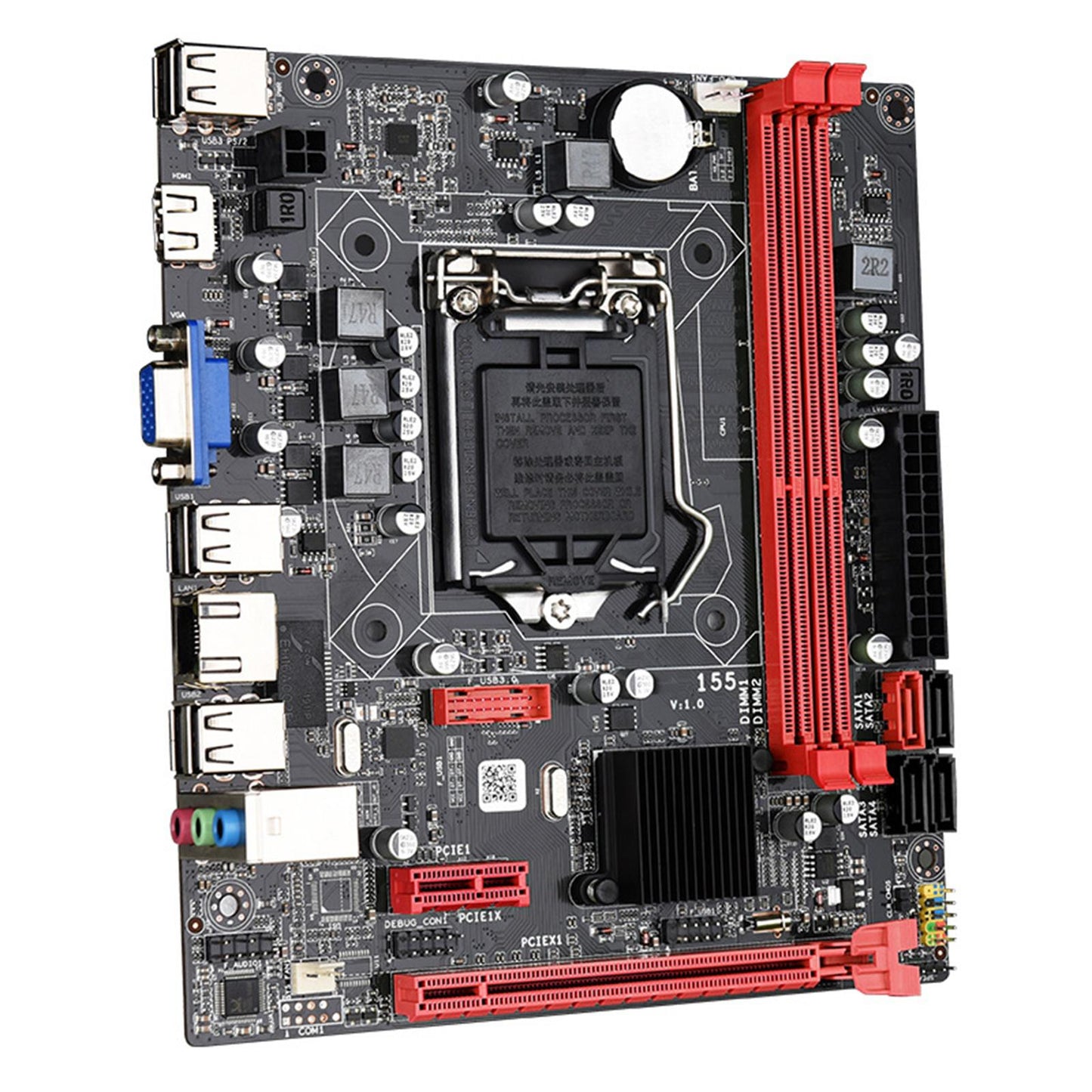 Gaming Motherboard Hard Disk Fast Ethernet DDR3 CPU LGA 1333MHz for Desktop