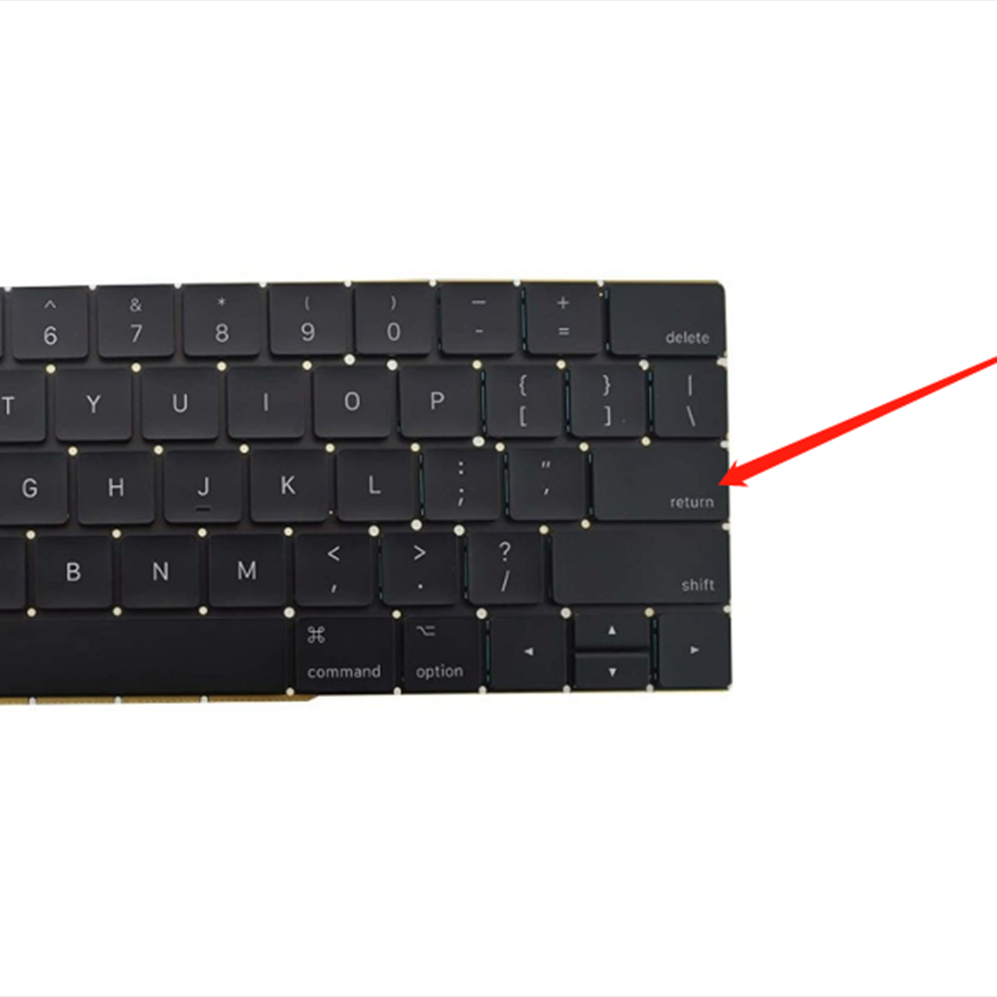 1Pcs New Replacement LaptopKeyboard For Macbook Pro A1706 2016-2017 Black