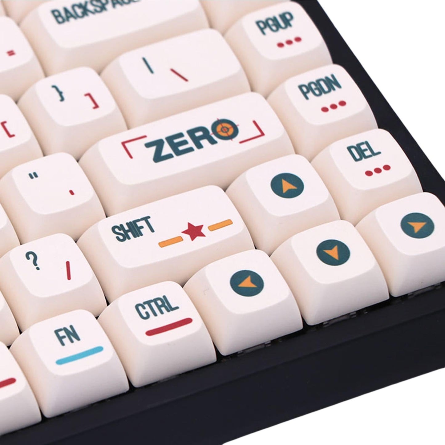 148 Keys Mechanical Switch Keyboard Keycaps Kit Thick Layout DIY Office