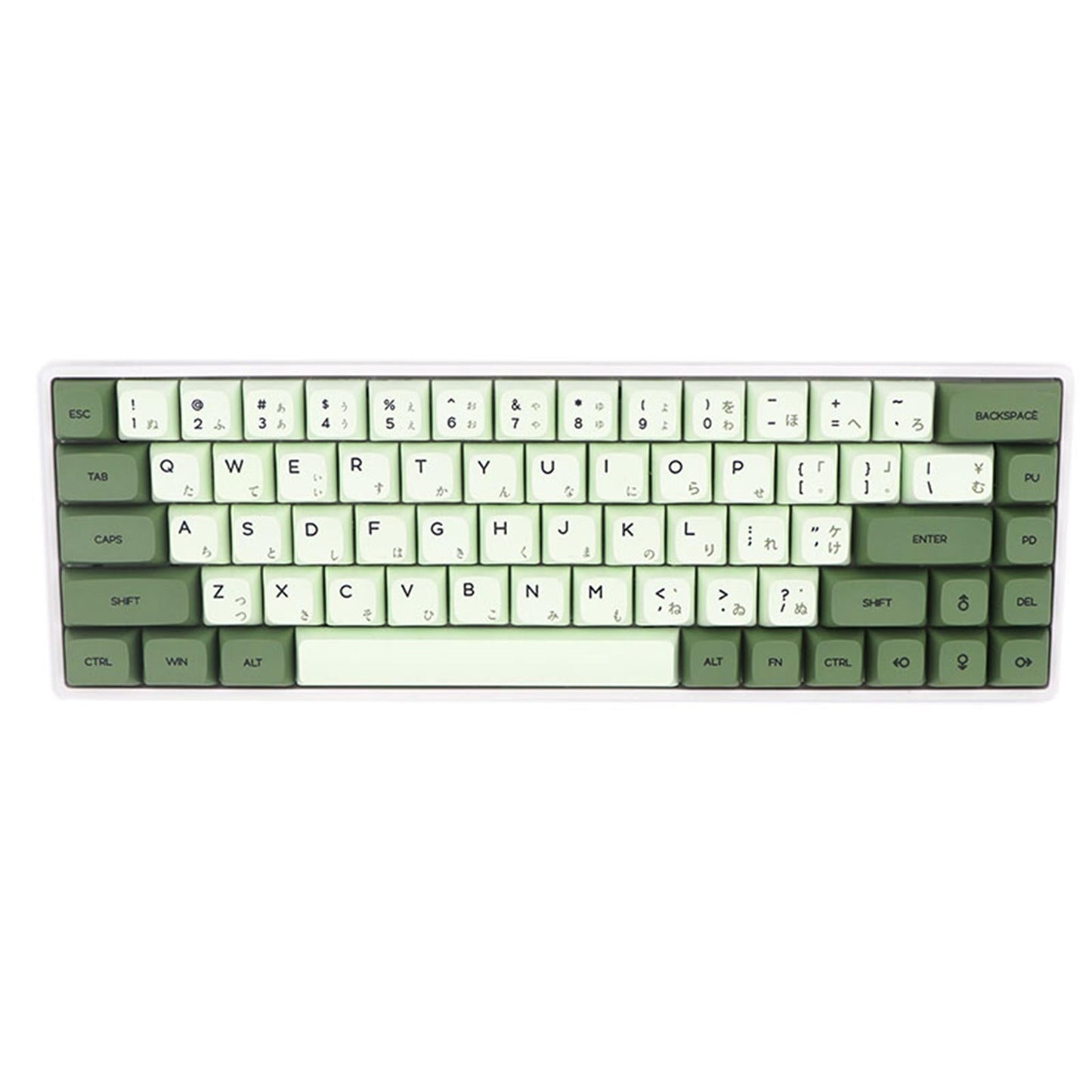 PBT 124 Keys Keycaps Cover for 61 64 72 Mechanical Keyboard Durable Japanese