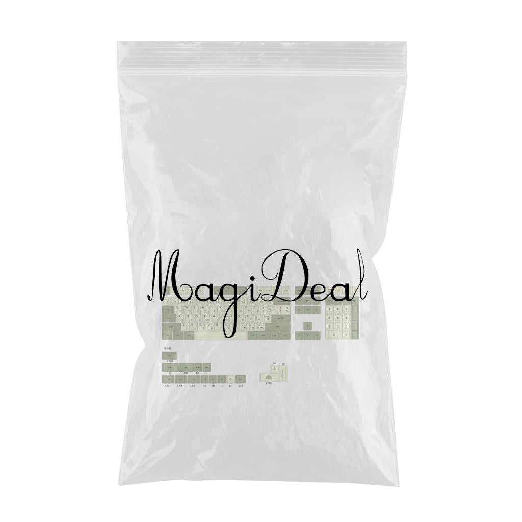 PBT 124 Keys Keycaps Cover for 61 64 72 Mechanical Keyboard Durable Japanese