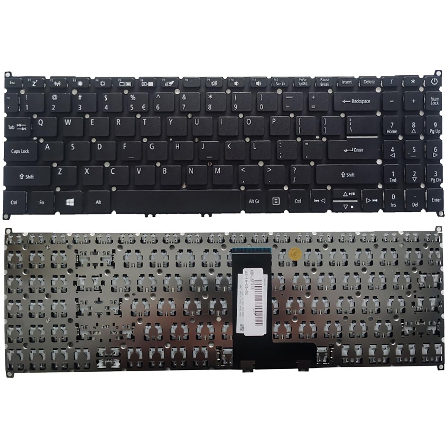 New Laptop Keyboard US Layout Fit for Acer Aspire 3 A315-54 A315-54G A315-55