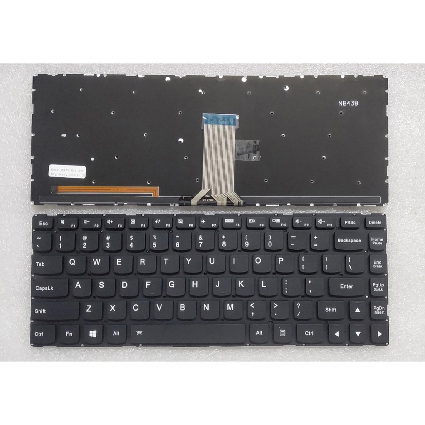 US Layout Laptop Keyboard for Lenovo U31-70 U41-70