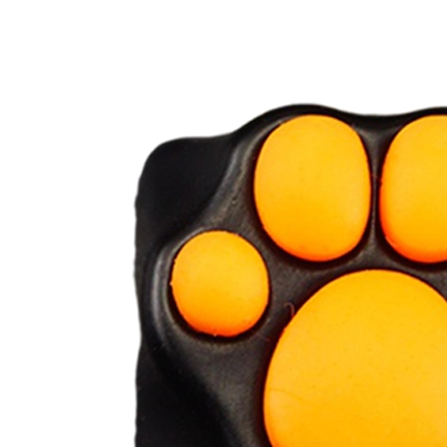 Cat Paw Keycaps Cat Claw Keycap for Keyset Creative Gaming Black Orange