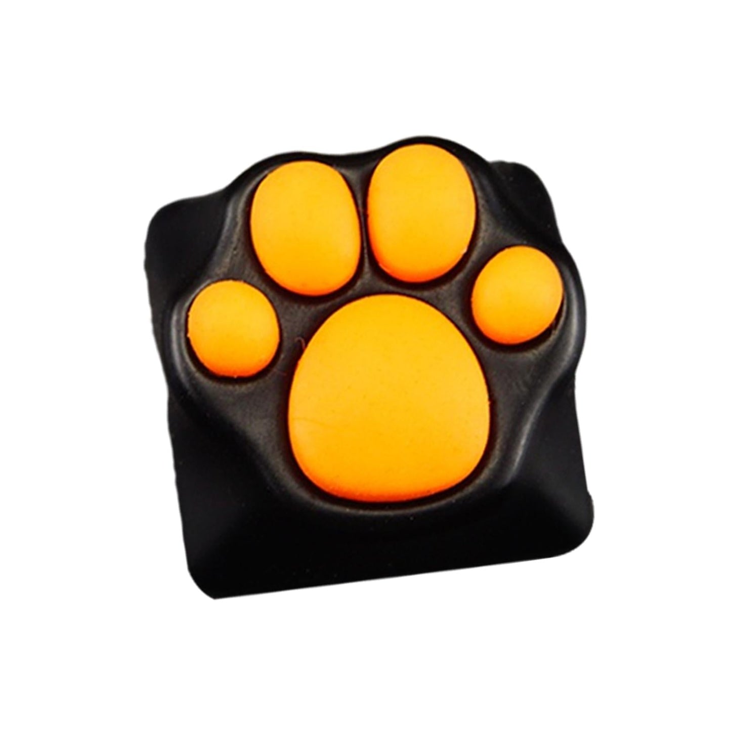 Cat Paw Keycaps Cat Claw Keycap for Keyset Creative Gaming Black Orange