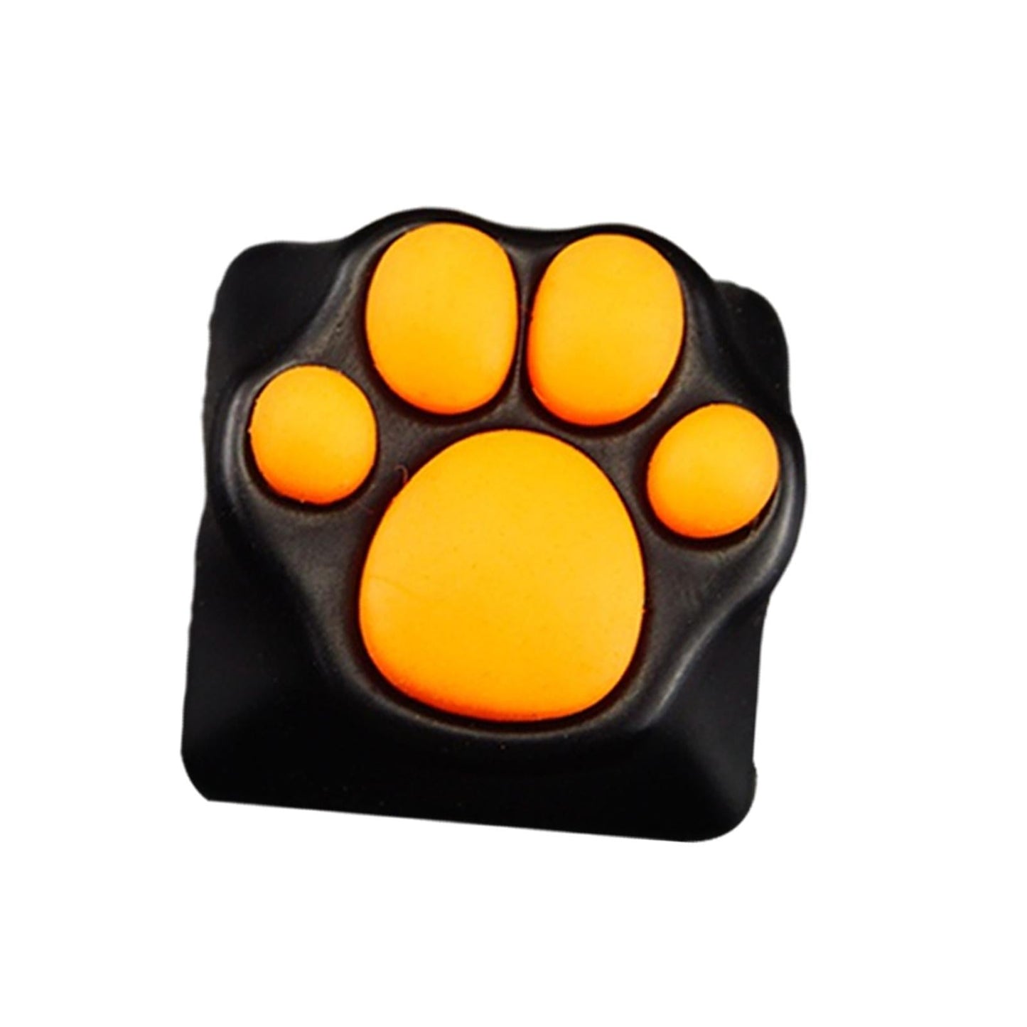 Cat Paw Keycaps Cat Claw Keycap for Keyset Creative Gaming Black Orange