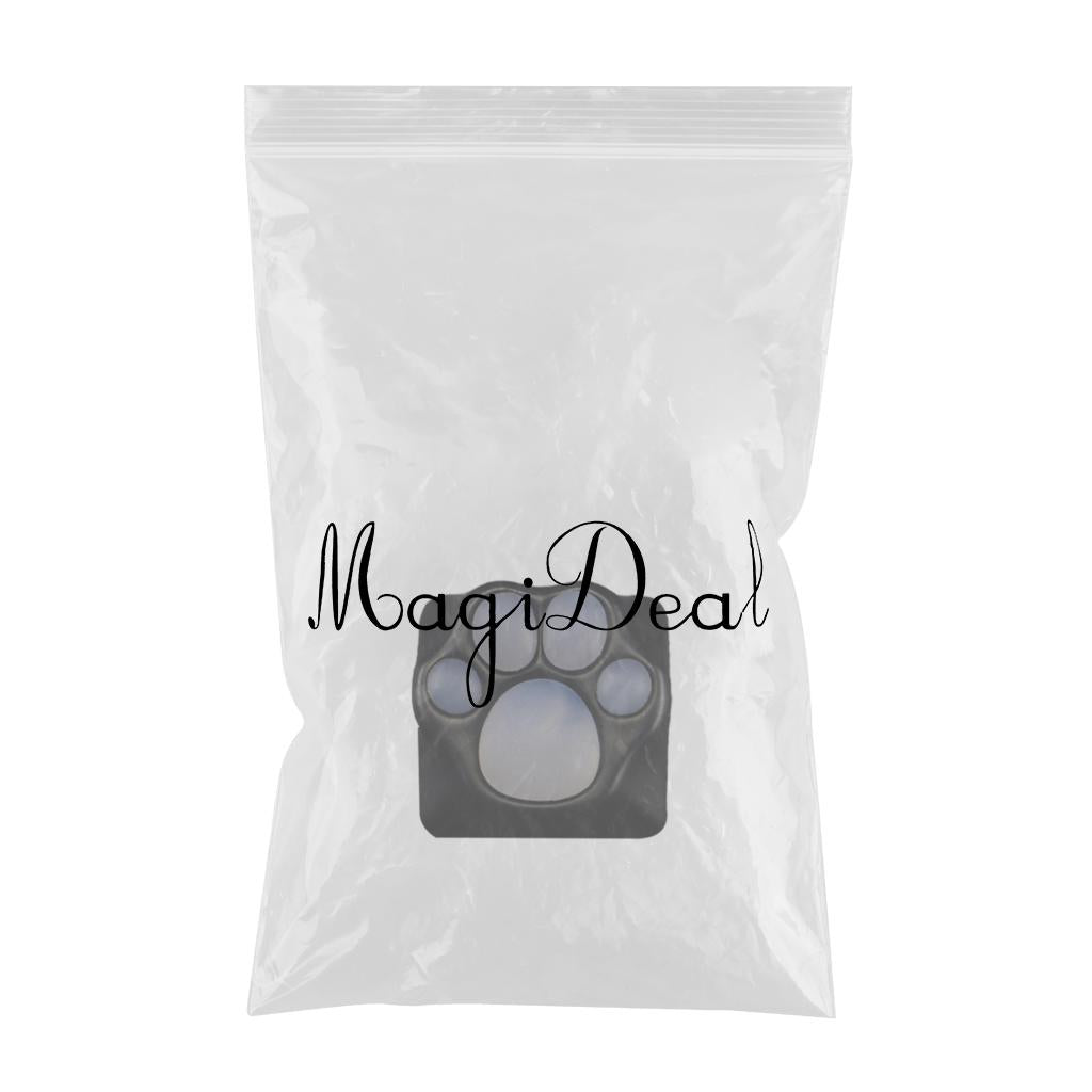 Cat Paw Keycaps Cat Claw Keycap for Keyset Creative Gaming Black Clear