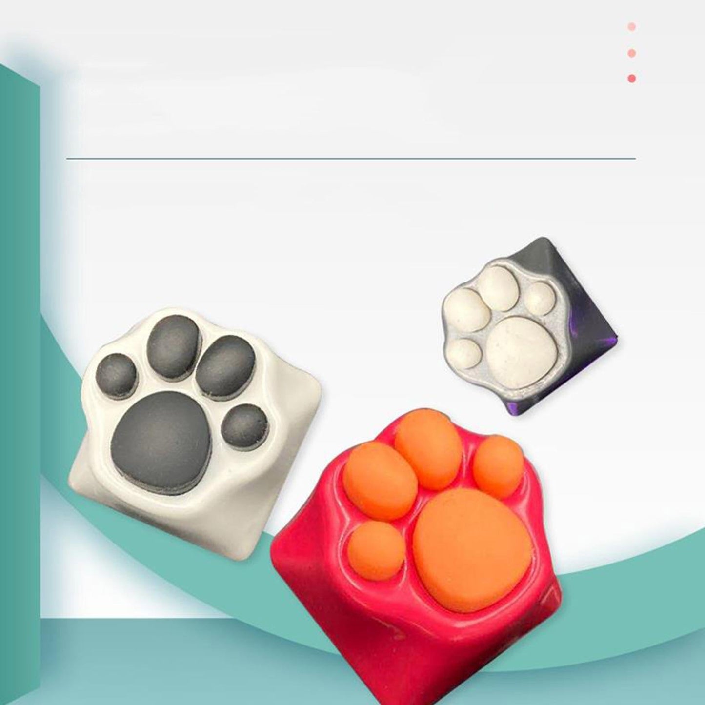 Keycaps Machinery for Keyset Game Players Lovely Pattern Gaming Keyboard Pink Black