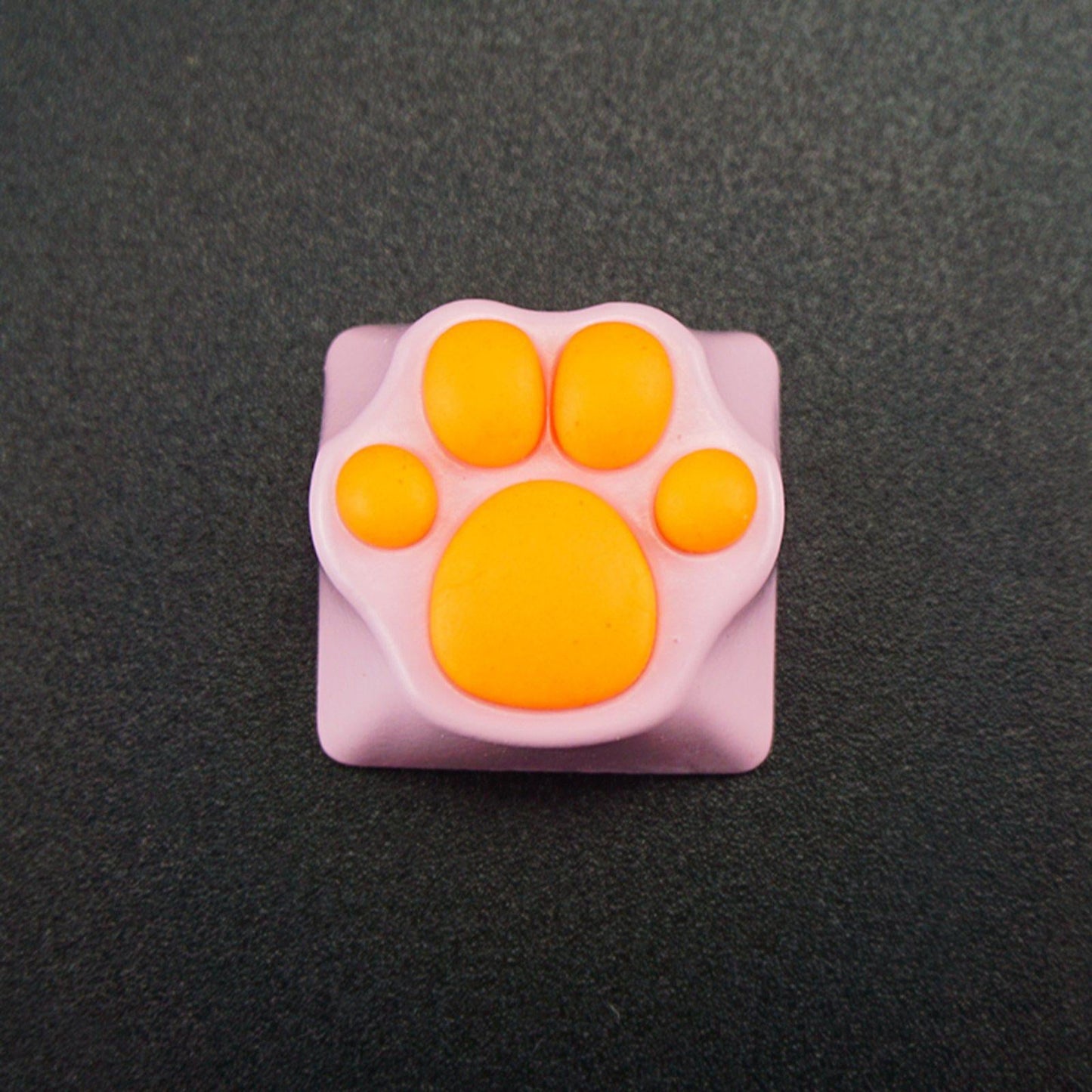 Keycaps Machinery for Keyset Game Players Lovely Pattern Gaming Keyboard Pink Orange