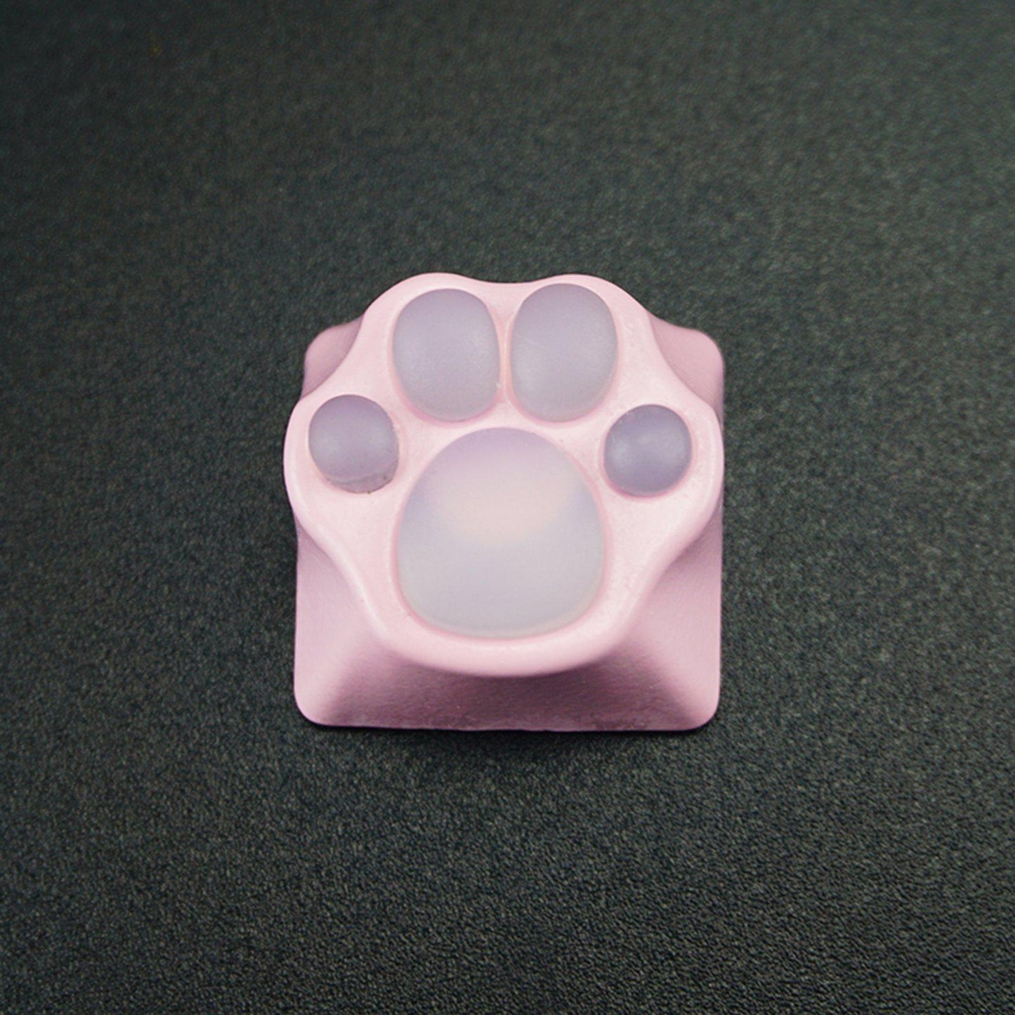 Keycaps Machinery for Keyset Game Players Lovely Pattern Gaming Keyboard Pink Clear