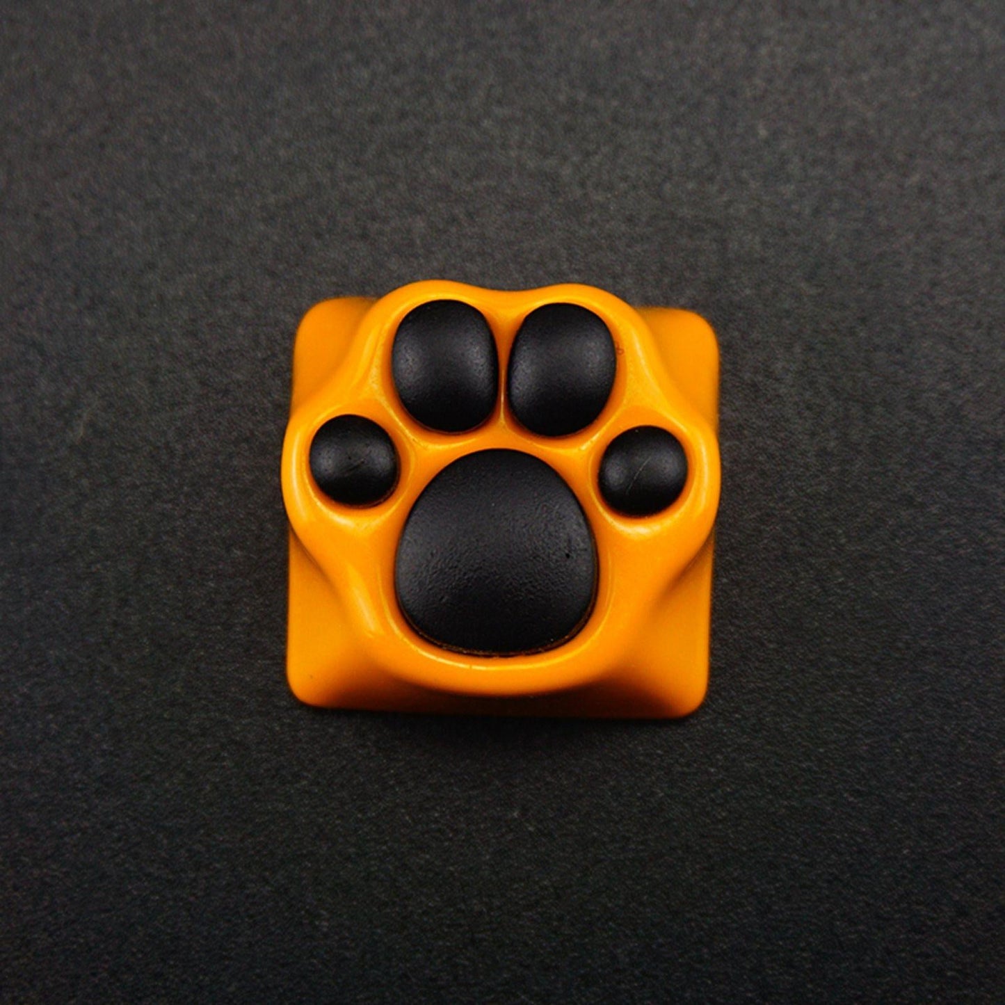 Keycaps Machinery for Keyset Game Players Lovely Pattern Gaming Keyboard Orange Black