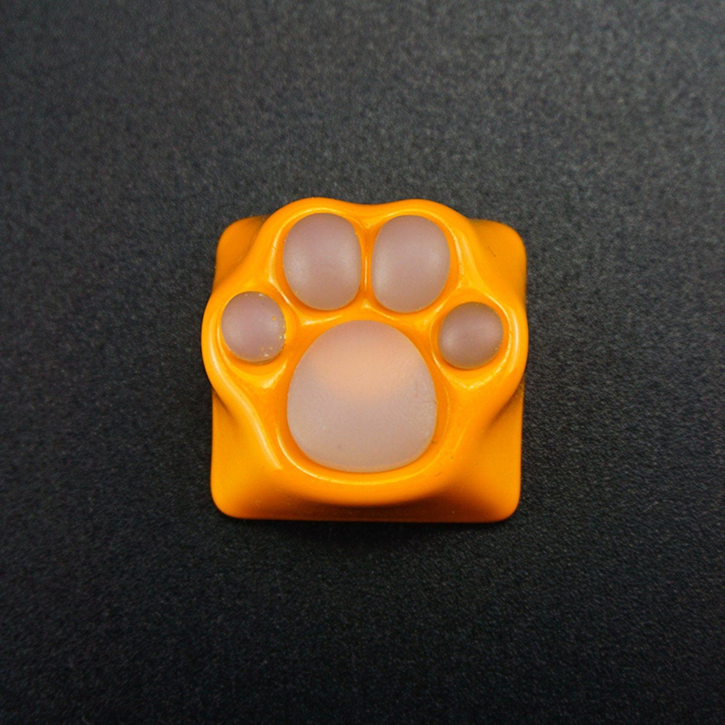 Keycaps Machinery for Keyset Game Players Lovely Pattern Gaming Keyboard Orange Clear