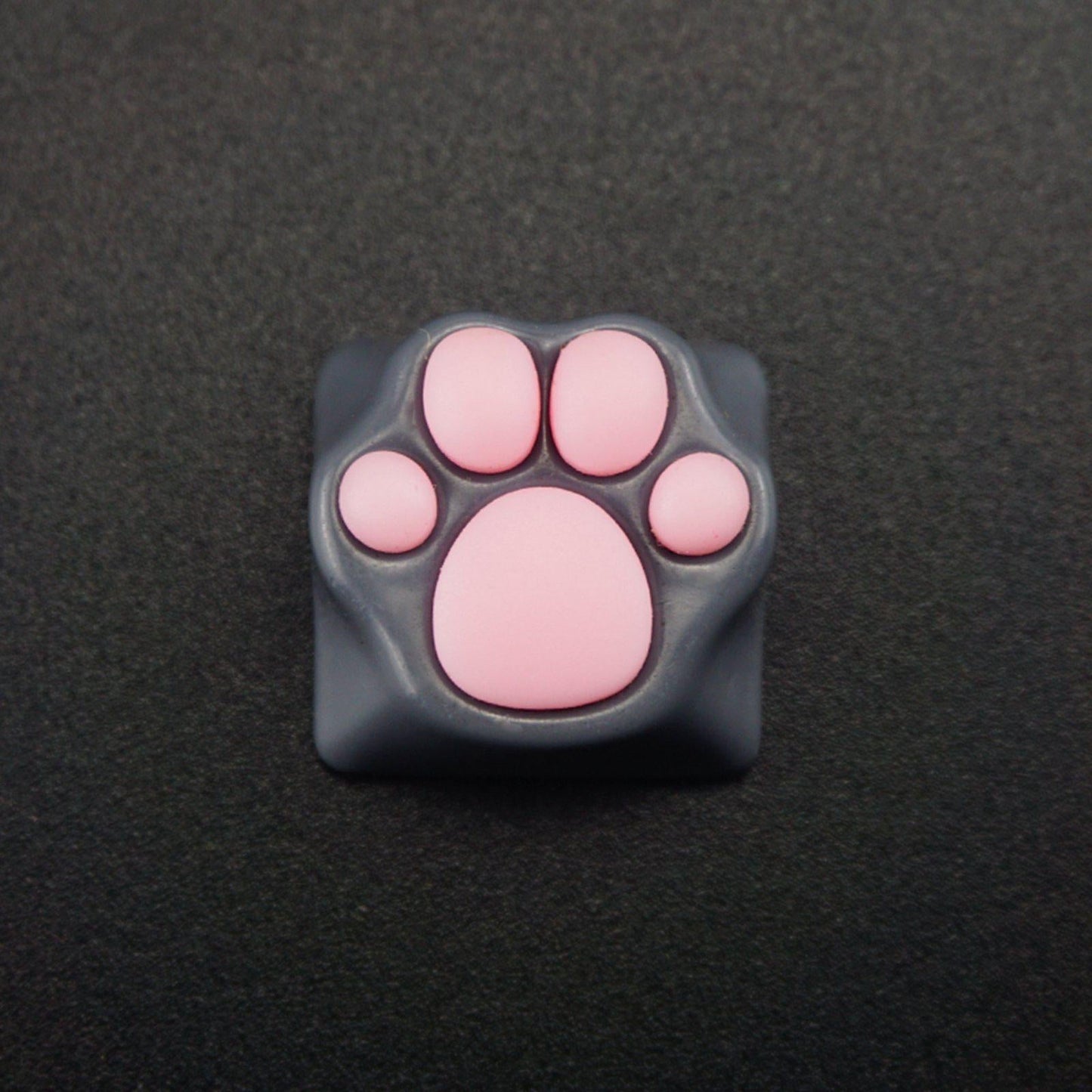 Keycaps Machinery for Keyset Game Players Lovely Pattern Gaming Keyboard Grey Pink