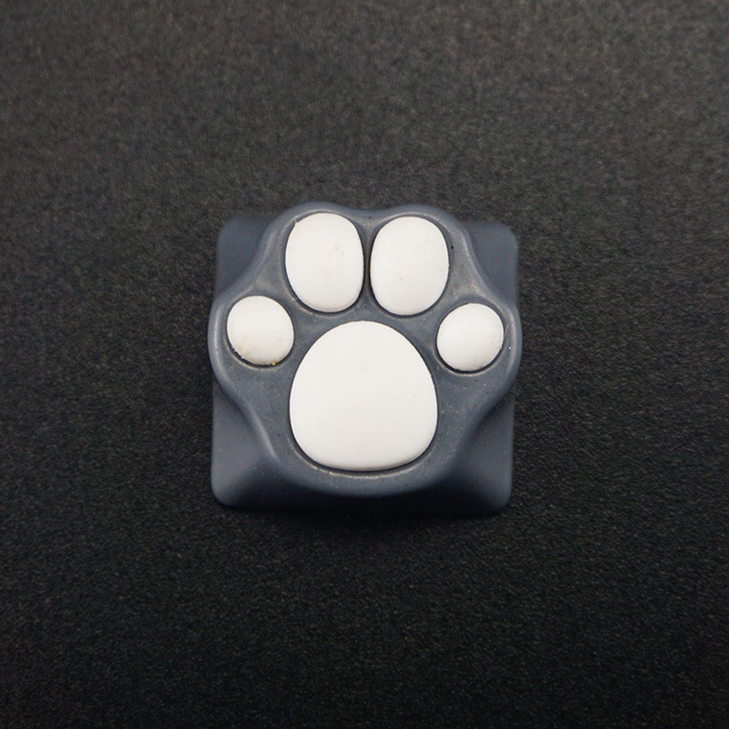 Keycaps Machinery for Keyset Game Players Lovely Pattern Gaming Keyboard Grey White