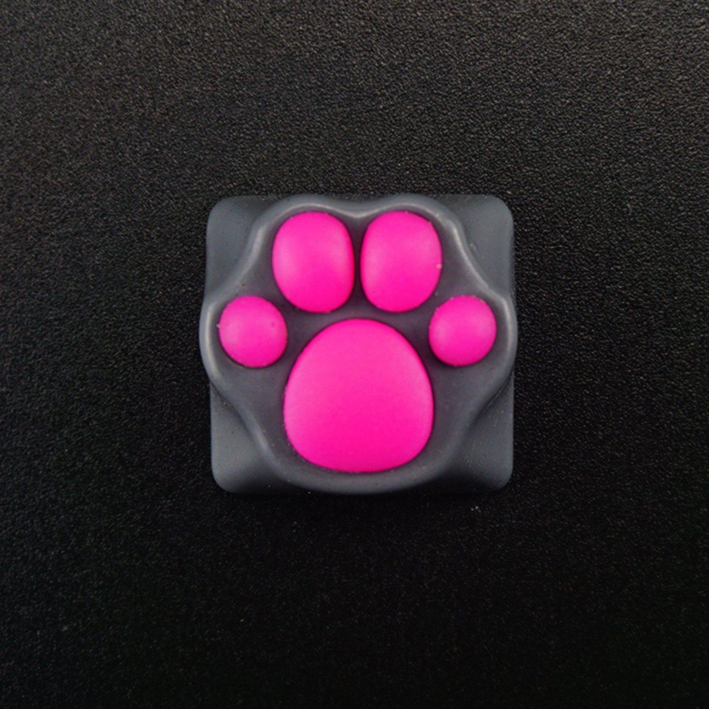 Keycaps Machinery for Keyset Game Players Lovely Pattern Gaming Keyboard Grey Purple