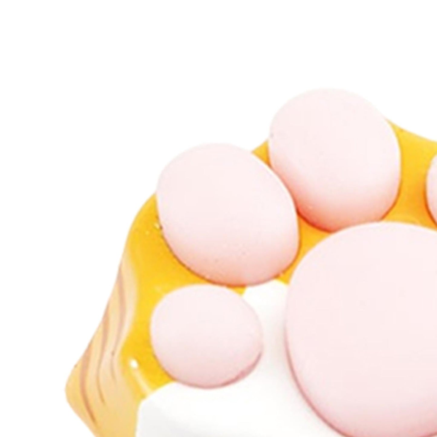 Metal Keycaps for Keyset Keyboard Cute Creative Gaming White Yellow Pink