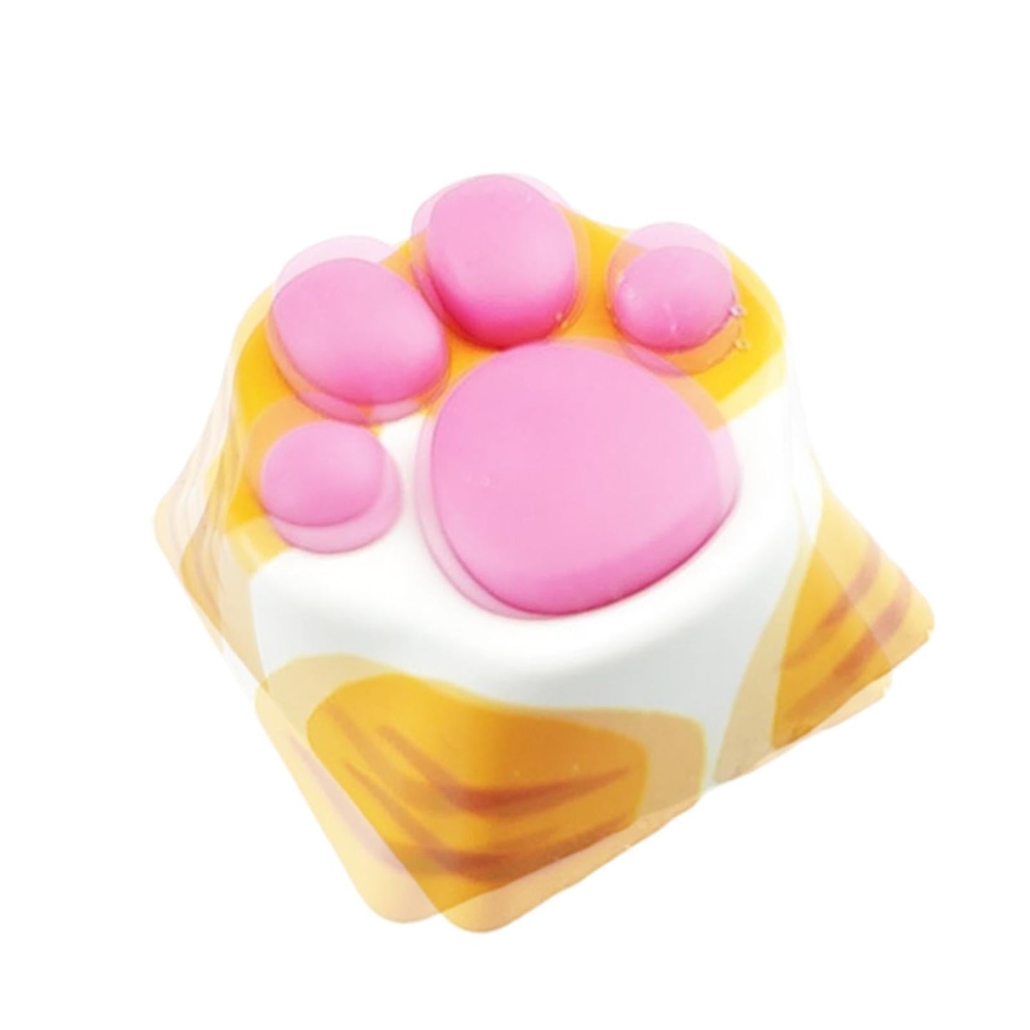 Metal Keycaps for Keyset Keyboard Cute Creative Gaming White Yellow Red