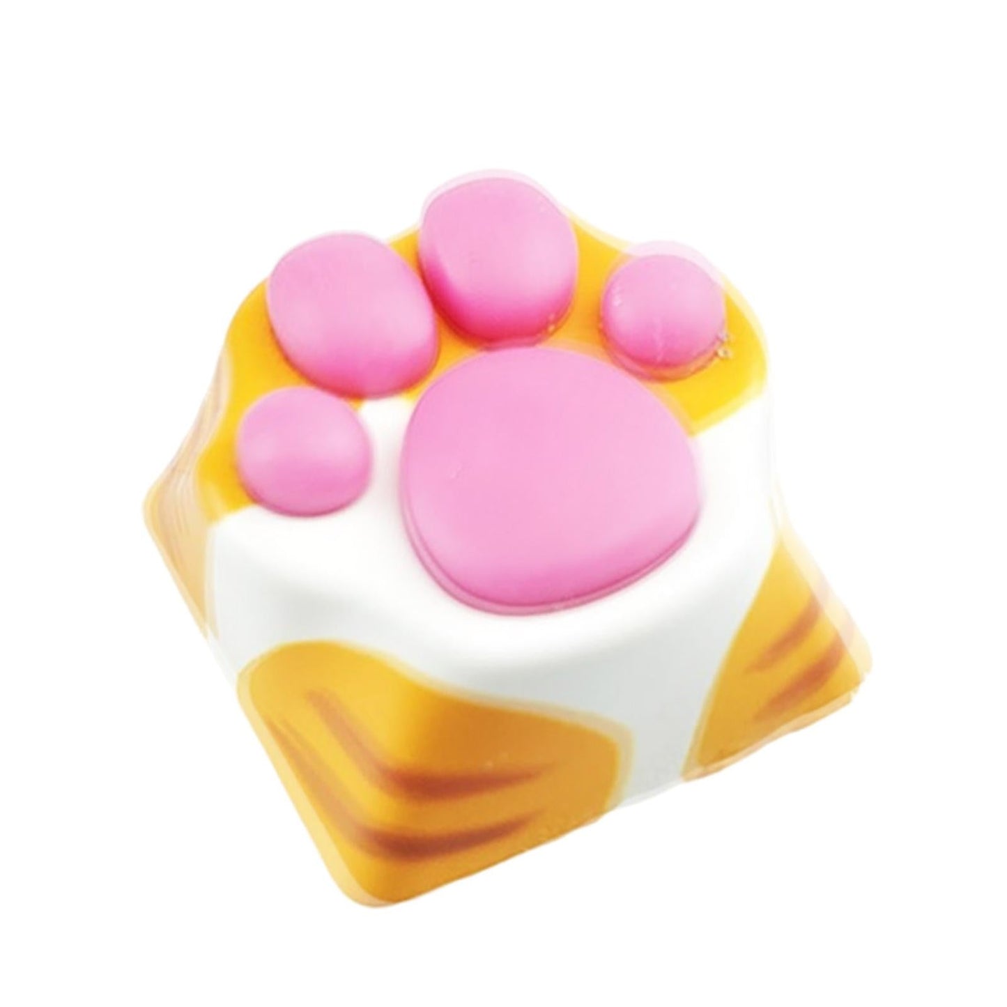 Metal Keycaps for Keyset Keyboard Cute Creative Gaming White Yellow Red