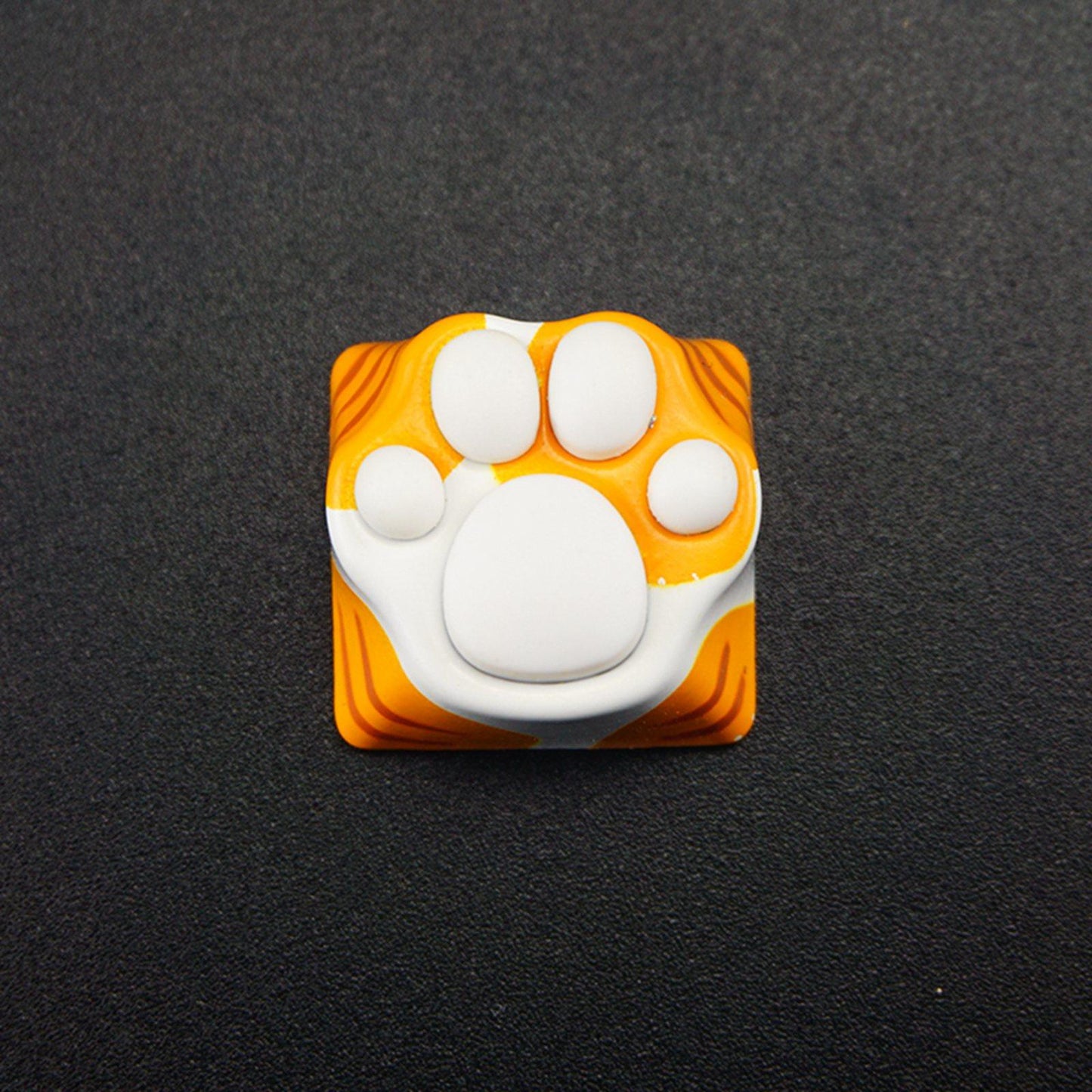 Metal Keycaps for Keyset Keyboard Cute Creative Gaming White Yellow White