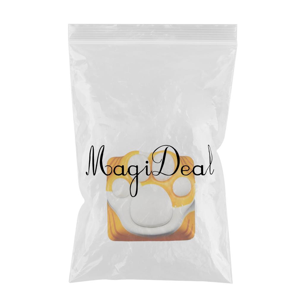 Metal Keycaps for Keyset Keyboard Cute Creative Gaming White Yellow White