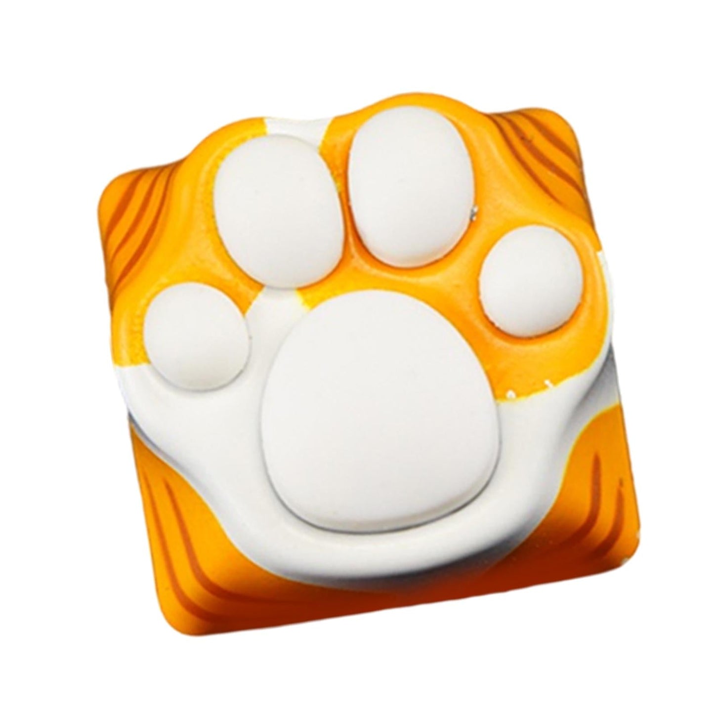 Metal Keycaps for Keyset Keyboard Cute Creative Gaming White Yellow White