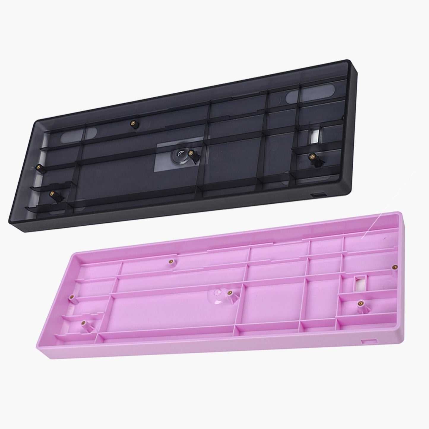 GH60 Mini Plastic Case Shell DIY for POKER 2 60% Mechanical Keyboard Pink