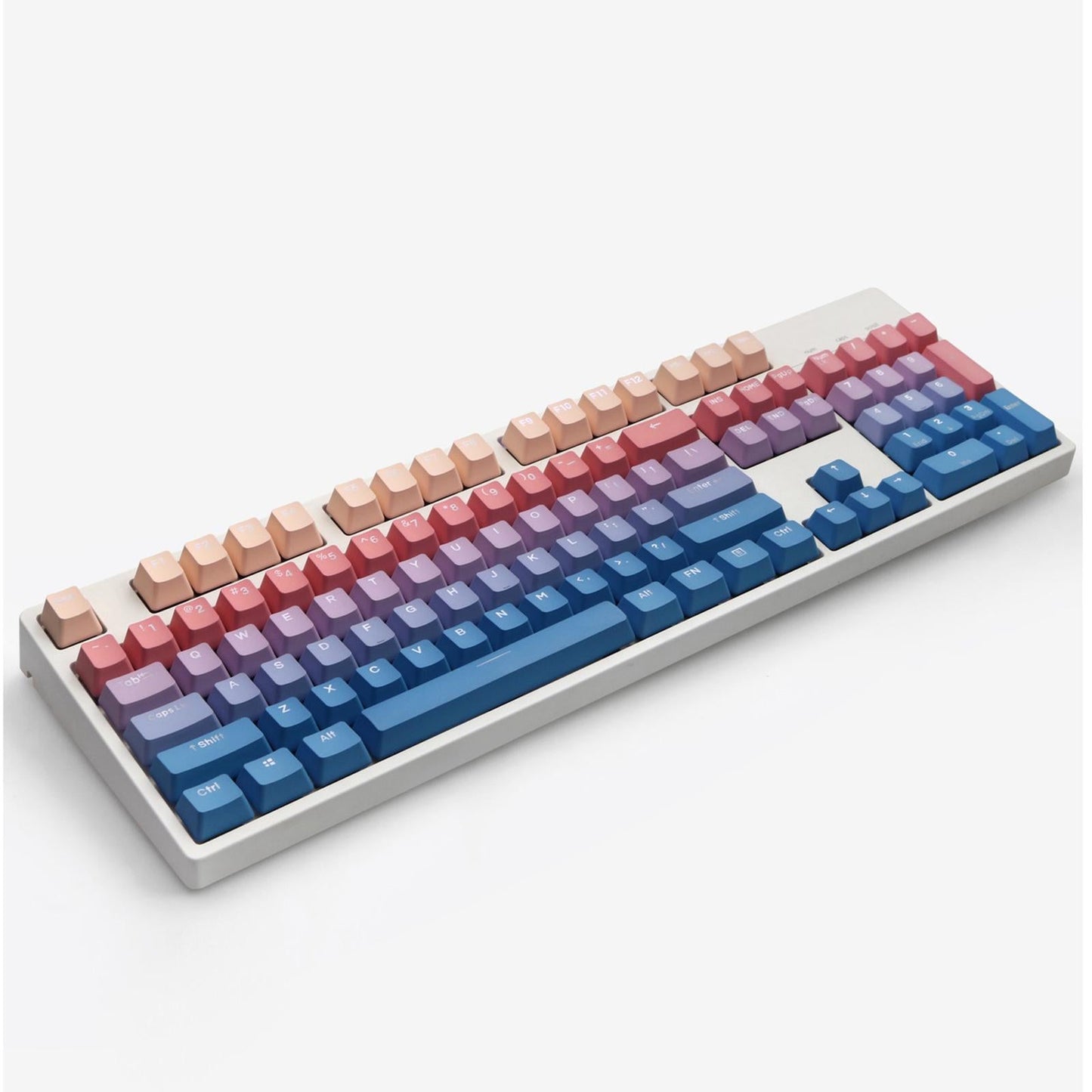 104-Key Gaming Mechanical Keyboard Keycaps Anti-Slip Home Office Supplies