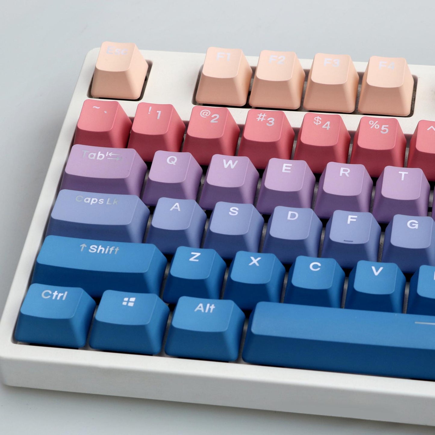 104-Key Gaming Mechanical Keyboard Keycaps Anti-Slip Home Office Supplies