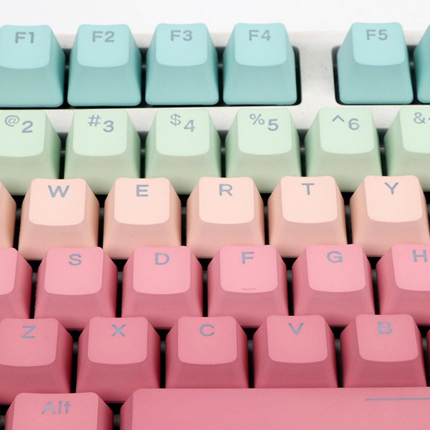 DIY PBT 104 Keys Keycaps for 68 Mechanical Keyboard Exquisite top printed