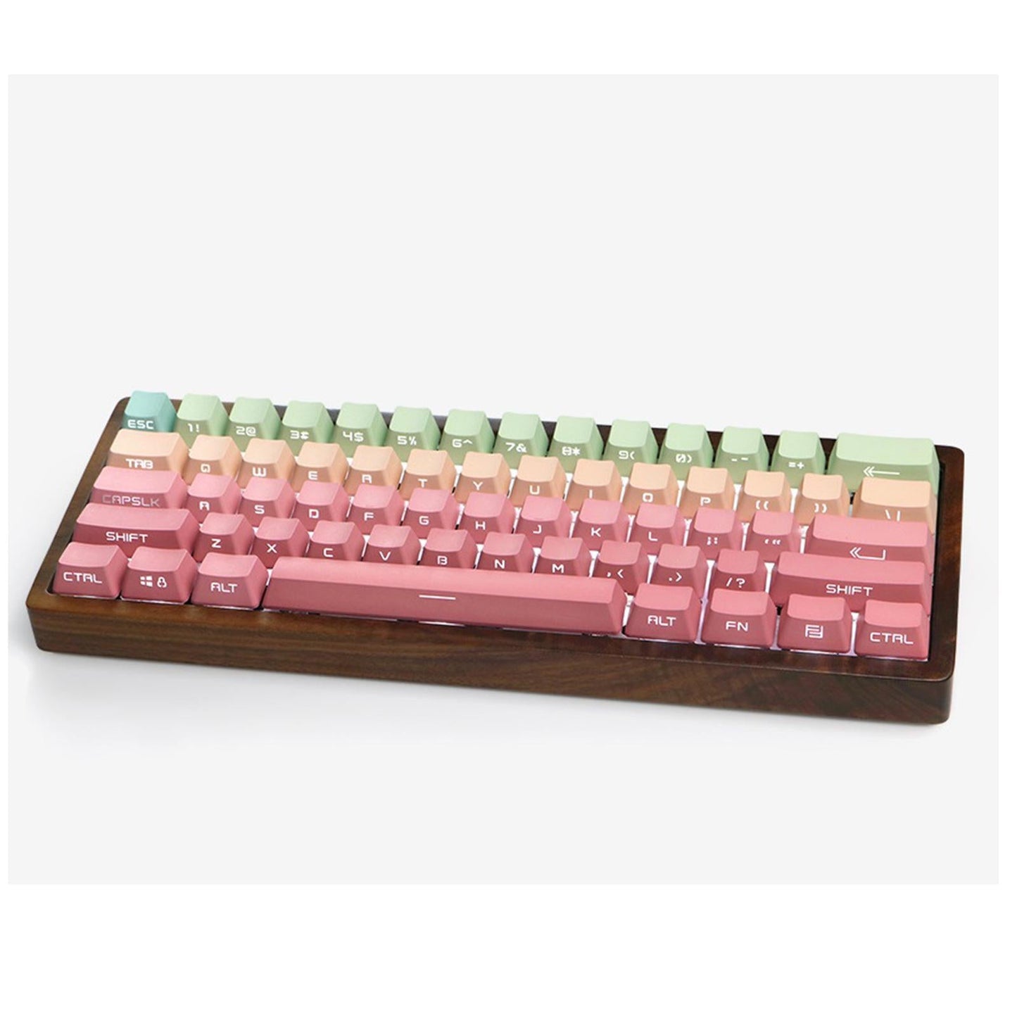 DIY PBT 104 Keys Keycaps for 68 Mechanical Keyboard Exquisite front printed